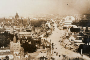 masashi-kohara | 「パリ国際植民地博覧会の眺望」（パリ国際植民地博覧会）1931年、個人蔵